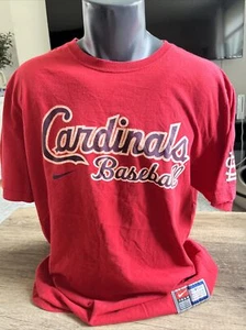 Nike St Louis Cardinals Jersey Shirt Standard Fit Graphic Crewneck Men's Sz XL - Picture 1 of 6