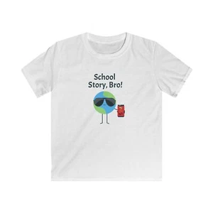 Kids Graphic T-Shirt, Funny School Tee, Gift for Boys, Back to School - Picture 1 of 3