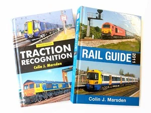 Libros de ferrocarril de tracción moderna Colin J Marsden - elige del anuncio desplegable - Imagen 1 de 4