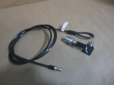 Estación de acoplamiento para computadora portátil HP SPS-575921-001 cable de seguridad cerradura con llave acero redondo Foto 1 de 4