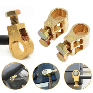 10Pcs Battery Terminal Connector Clip Battery Connection Clamp Car Battery} - Picture 1 of 11