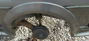 VW SCIROCCO MK 2 PASSENGER REAR PLASTIC WHEEL ARCH IN GREY  - Picture 1 of 1