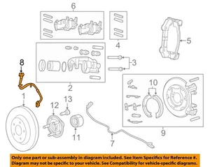 CHRYSLER OEM 01-23 Durango Brake Components-Brake Hose 68284574AC - Picture 1 of 2