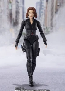 Bandai S.H. SH Figuarts Avengers Assemble Black Widow Figura Web Exclusiva ¡Rara! - Imagen 1 de 2