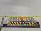 Original Sticker Arcade Sign Marquee, Vindicators Atari, Read 3c439