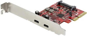 StarTech.com PEXUSB312C3 2-Port PCIe USB 3.1-Karte - 2 x USB-C - USB 3.1 Gen 2 - Bild 1 von 4