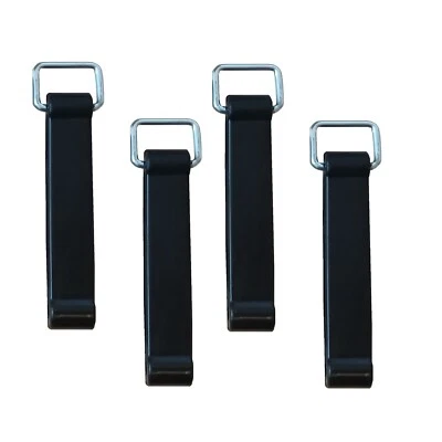 4 x Ersatzspannbänder Verschlusslager Ersatzgummis Spannbandgummi kurz L= 80 mm - Bild 1 von 2