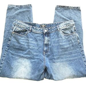 Missguided Plus Women's Jeans Size 16 Blue Denim