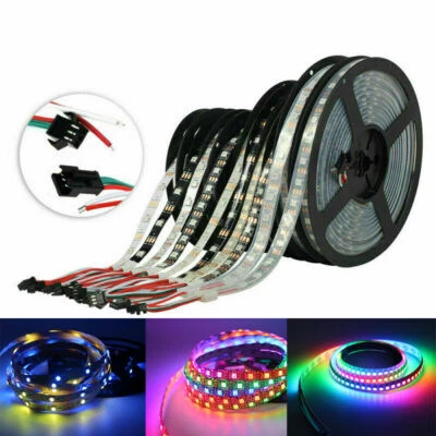 WS2812B 5050 RGB Led Streifen Licht einzeln adressierbar 5V ARGB Smart RGB Led - Bild 1 von 4
