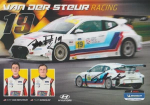 2022 Van der Steur Racing Hyundai Veloster N TCR IMSA MPC tarjeta de héroe - Imagen 1 de 2
