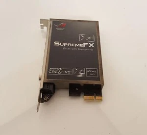 ASUS ROG Rampage II Extreme SupremeFX X-Fi PCie x1 Audio Sound Card - Photo 1/3