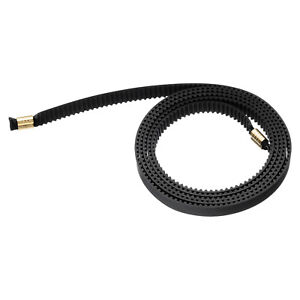 Timing Belt Length 0.93M, Open 2GT Rubber Timing, Width 6mm with Copper Buckle