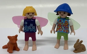 Playmobil Pequeña Hada Niños con Alas Extraíbles y Animales Bebés (Zorro y Conejo) - Imagen 1 de 9