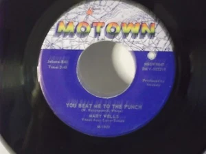 Mary Wells,Motown 1032"You Beat Me To The Punch",US,7" 45,1964 Motown hit,bb,M- - Picture 1 of 2