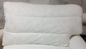 Pottery Barn REPLACEMENT notched sectional sofa DOWN back pillow INSERT 37x21 - Picture 1 of 3