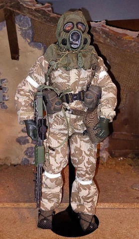 1/6 Custom British Special Forces In MOPP 4 uniform loose Cover