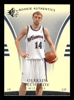 Oleksiy Pecherov 2007-08 SP Authentic Retail #109 Rookie Washington Wizards - Image 1 of 2