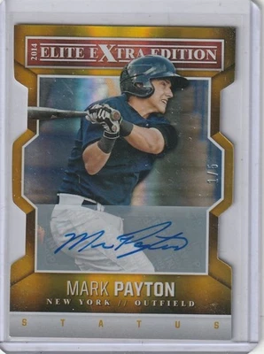2014 Panini Elite Extra Edition Mark Payton Status auto RC - 1/5 - Image 1 of 2