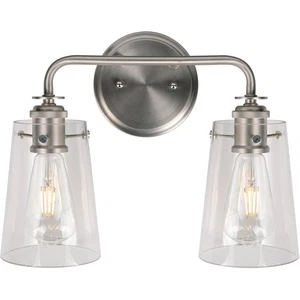Forte Lighting 5118-02-55 Ronna Bathroom Vanity Light Brushed Nickel - Picture 1 of 4