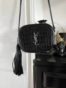 YSL Saint Laurent 🤩 Camera Bag * Blogger * Kroko-Design - Bild 1 von 8