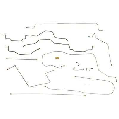 Комплект тормозной магистрали для всех кроватей и кабин оси Spicer 1994-97 Dodge Ram 1500 SS - Изображение 1 из 4