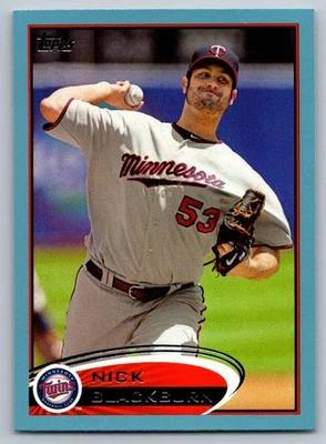 2012 Topps Walmart Blue  Nick Blackburn 316 - Image 1 of 2