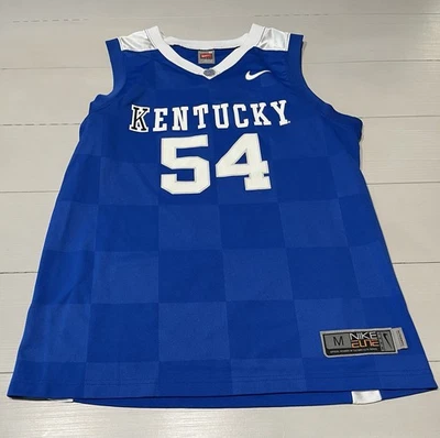 CAMISETA DE BALONCESTO PARA HOMBRE NIKE ELITE UNIVERSITY OF KENTUCKY WILDCATS #54 TALLA M Foto 1 de 4