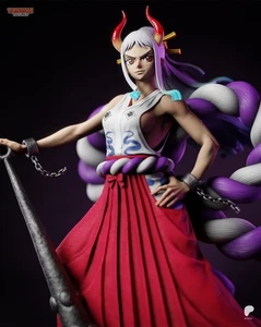 Yamato (One Piece) Statue 3D Printed Kit unbemalt/unmontiert - Bild 1 von 5