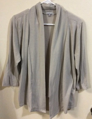 Charlotte Ruse Womens Cardigan Tan Color Size XL - Image 1 of 2