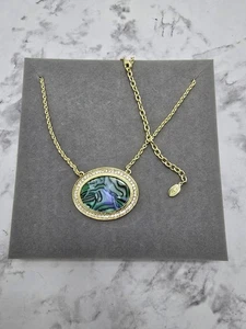 Collana catena ciondolo HEIDI DAUS "Generazione H." (pietra acrilica colore abalone) - Foto 1 di 1