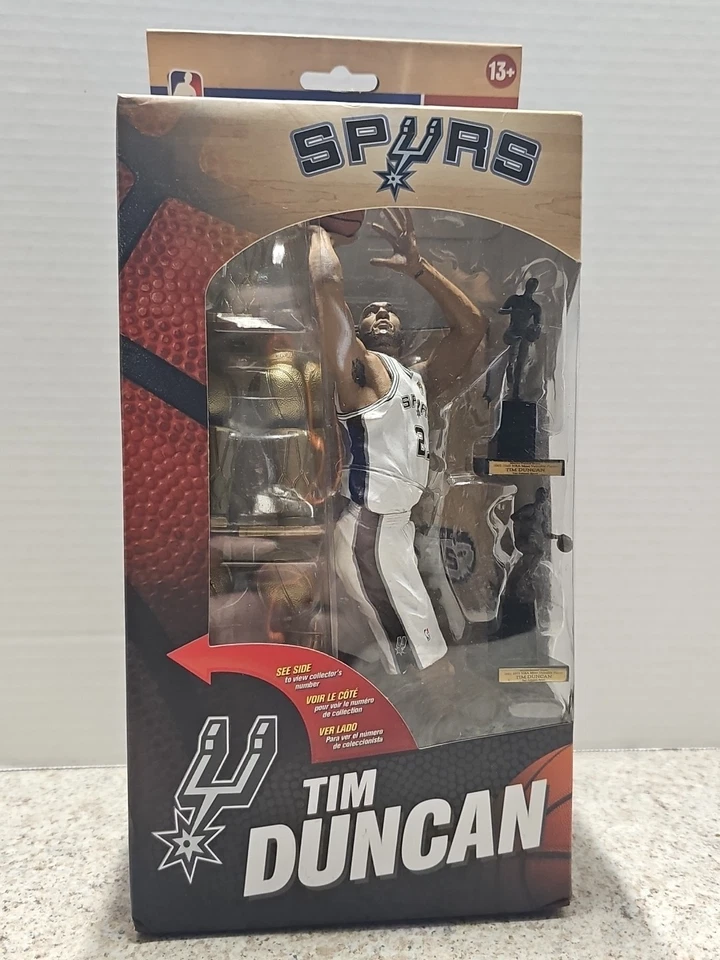 McFarlane NBA San Antonio Spurs Tim Duncan #21 Trophy Box Series 26 Lmtd Fig Nip Foto 1 de 4