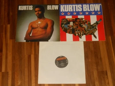 Kurtis Blow - 2 LPs + 1 EP (12") - Debut + America + Breaks - Bild 1 von 2