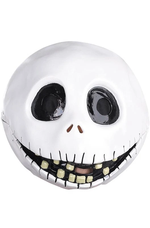 Nightmare Before Christmas Jack Skellington Full Vinyl Mask Costume Dg2104