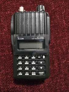 Never Used HT ICOM IC-V80 Ham Radio VHF FM Sport Transceiver Rx: 136 – 174 MHz - Zdjęcie 1 z 9