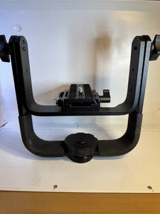 Manfrotto 393 Heavy Telephoto Lens Support for Monopod Replaces 3421 , Black - Picture 1 of 7