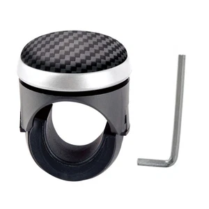 ABS and Silicone Steering Wheel Knob Compatible with Various Vehicle Models - Picture 1 of 16