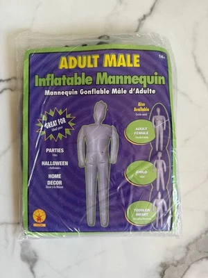 Inflatable Mannequin Adult Male Halloween Costume Parties Rubie's 1724 - Image 1 of 4