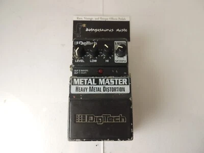 Digitech Metal Master High Gain Distortion Effects Pedal Free USA Shipping - Image 1 of 4