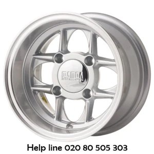 Mini Classic 6x12 Mamba Alloy Wheels x 4 (NEW) - Picture 1 of 2
