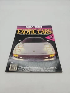 COCHES EXÓTICOS DE CARRETERA Y PISTA SERIE ESPECIAL ENERO 1990 - Imagen 1 de 5