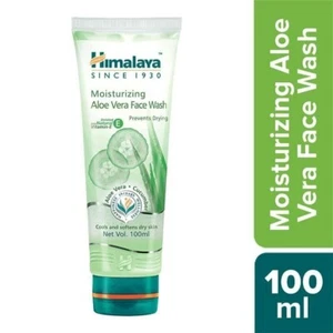 2x Himalaya Moisturizing Aloe vera Face Wash With Vitamin E 100ml, (Pack of 2) - Picture 1 of 5