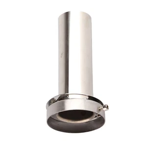 ♡Universal 3.5 Inch Round Exhaust Muffler Tip Removable Sound Silencer - Picture 1 of 13