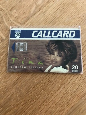 Tina Turner Phone Card - Limited Edition - Image 1 of 2