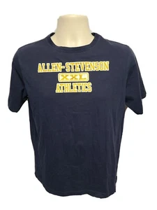Allen Stevenson XXL Athletics Kids Blue XL 18-20 TShirt - Picture 1 of 8
