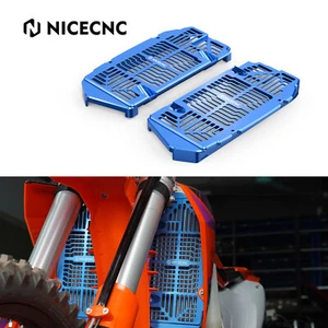 NICECNC Radiator Guards For Husqvarna 150 250 300 350 450 501 TE FE 2024-2025 - Picture 1 of 10