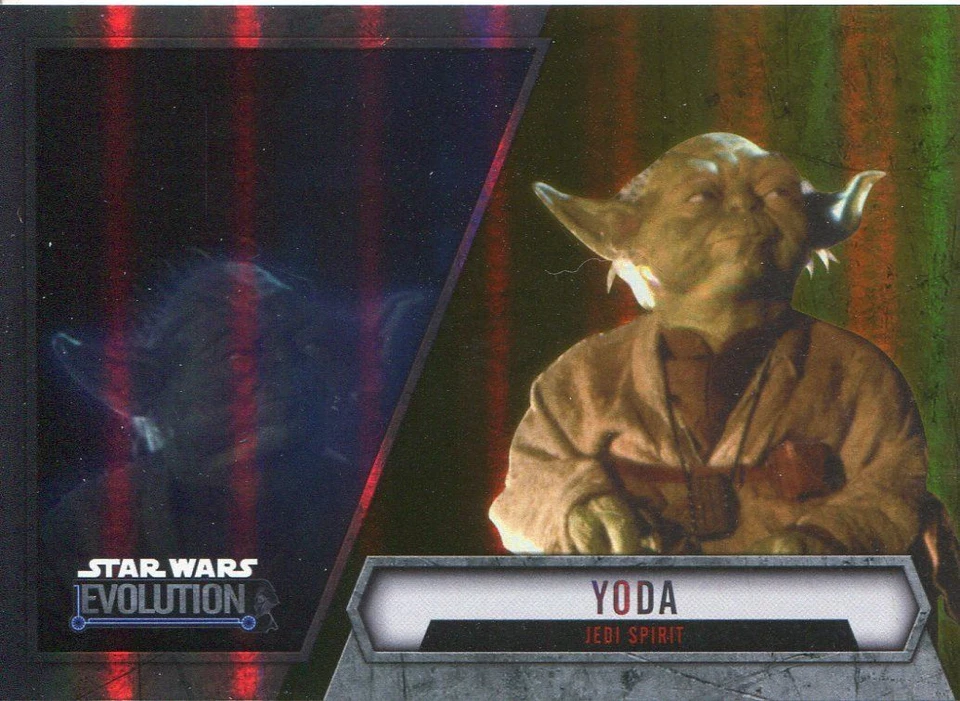 Star Wars Evolution 2016 Gold Parallel Card #27 Yoda - Image 1 of 1