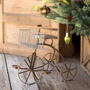 Vintage-Style Tricycle Planter - Picture 1 of 3