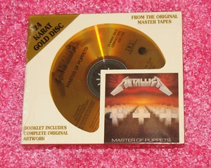 METALLICA - Master of Puppets - Rare DCC 24k GOLD Audiophile Collector's Disc CD - Bild 1 von 2
