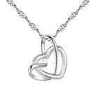 Locket Lovers Miss Heart-shaped Necklace Pendant Women Charm
