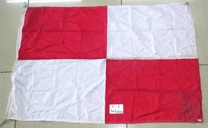 Maritime flag Nautical Signal Alphabet U Flag( 42X29CMS) Outdoor Flag - Picture 1 of 5